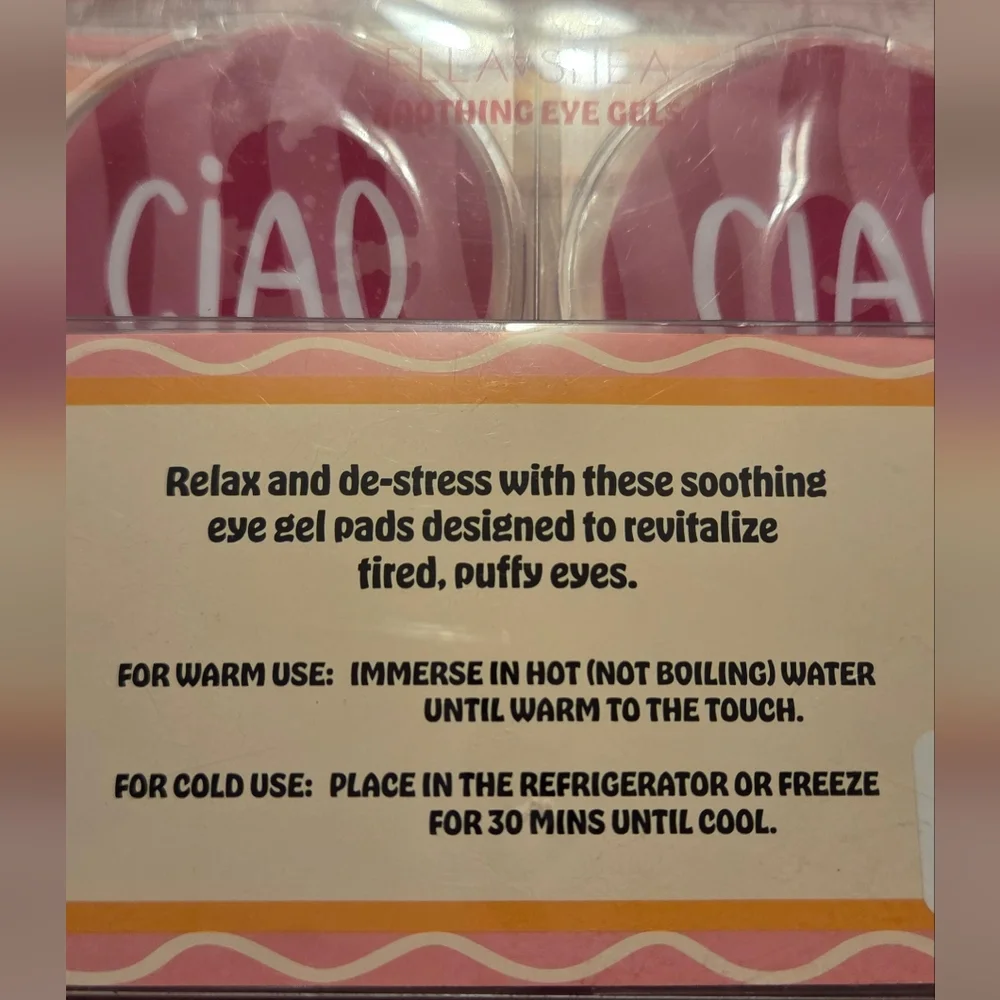 Ciao Soothing Eye Gels, NIP